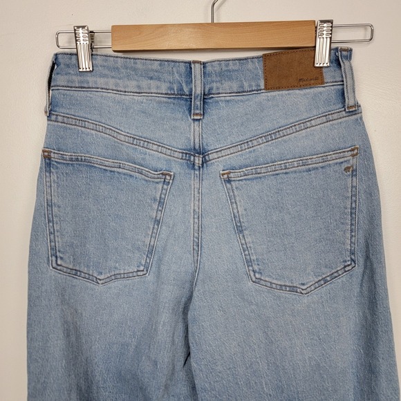 Madewell Jeans Women 26 T Blue Denim The Curvy Perfect Vintage Wide Leg Crop - Picture 4 of 13